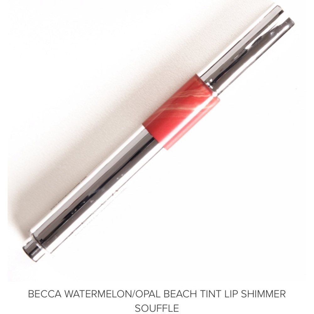 ⭐️SALE!!⭐️ Becca Watermelon Opal Beach Tint Lip Shimmer Soufflé NIB